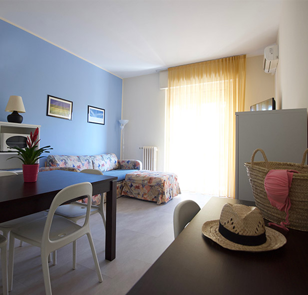 Photo of the interior of an apartment in the La Palma Residence