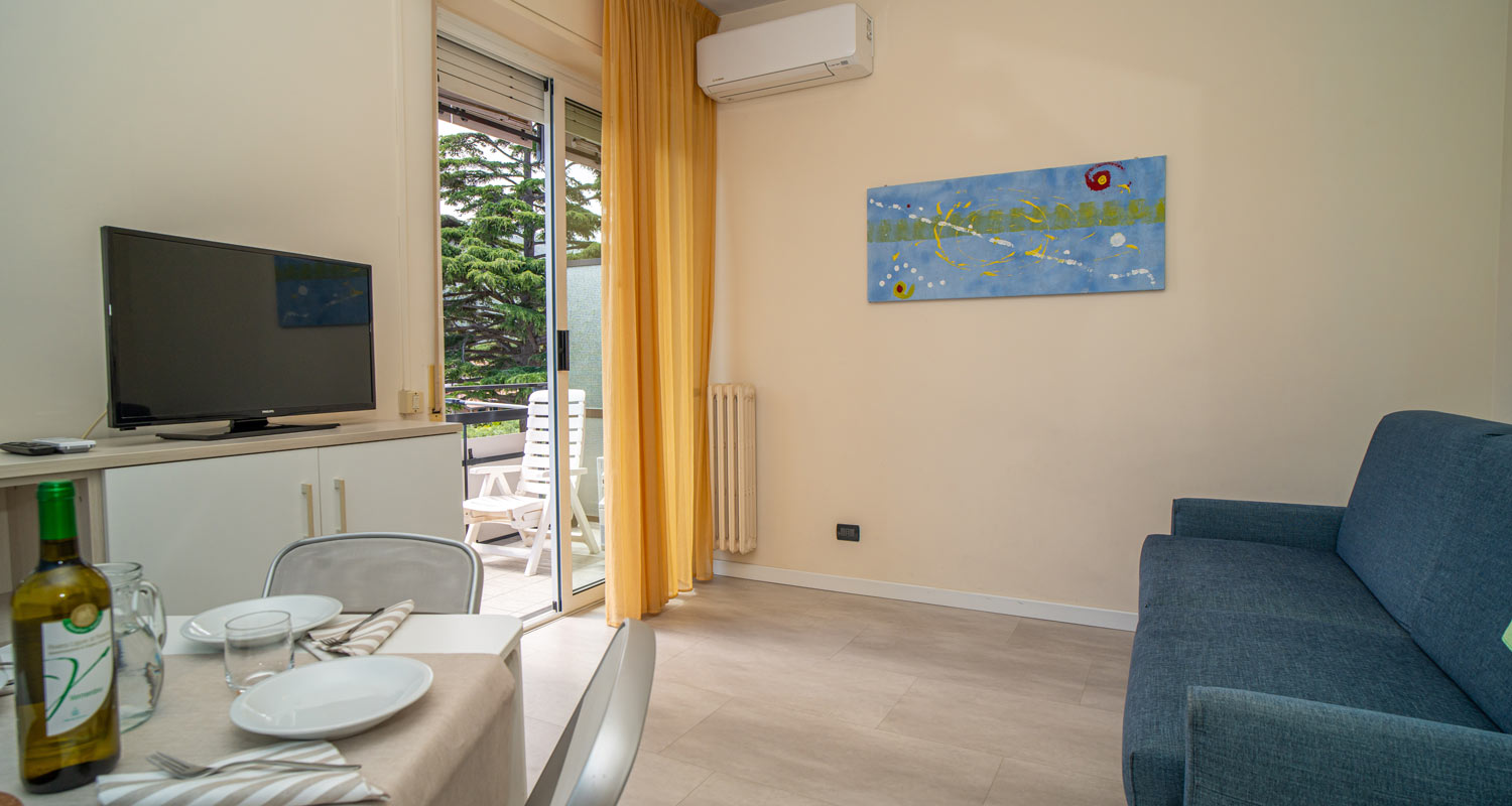 Intérieur de l'appartement A2 de la résidence La Palma