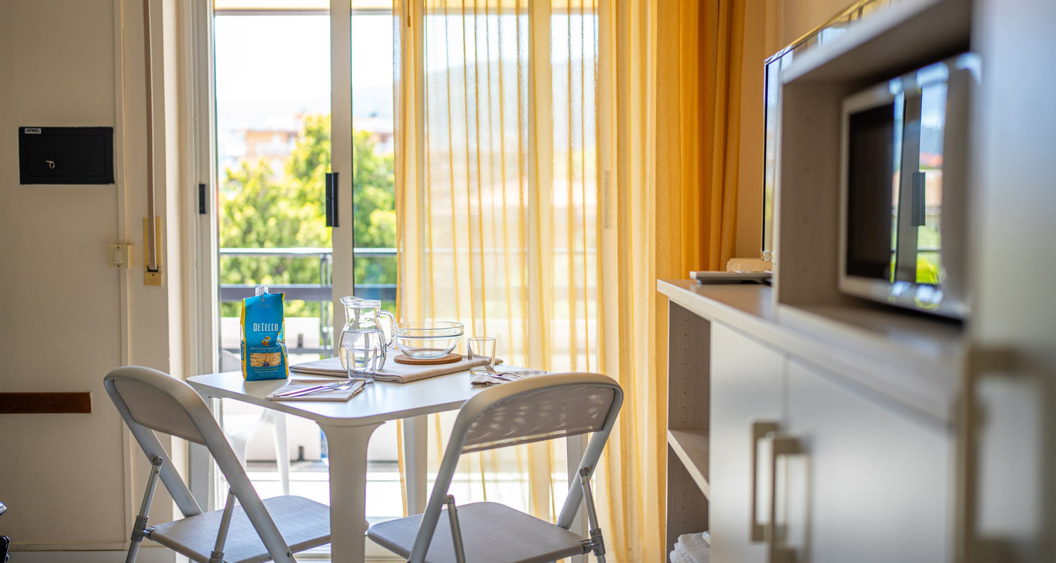 Intérieur de l'appartement A2 de la résidence La Palma