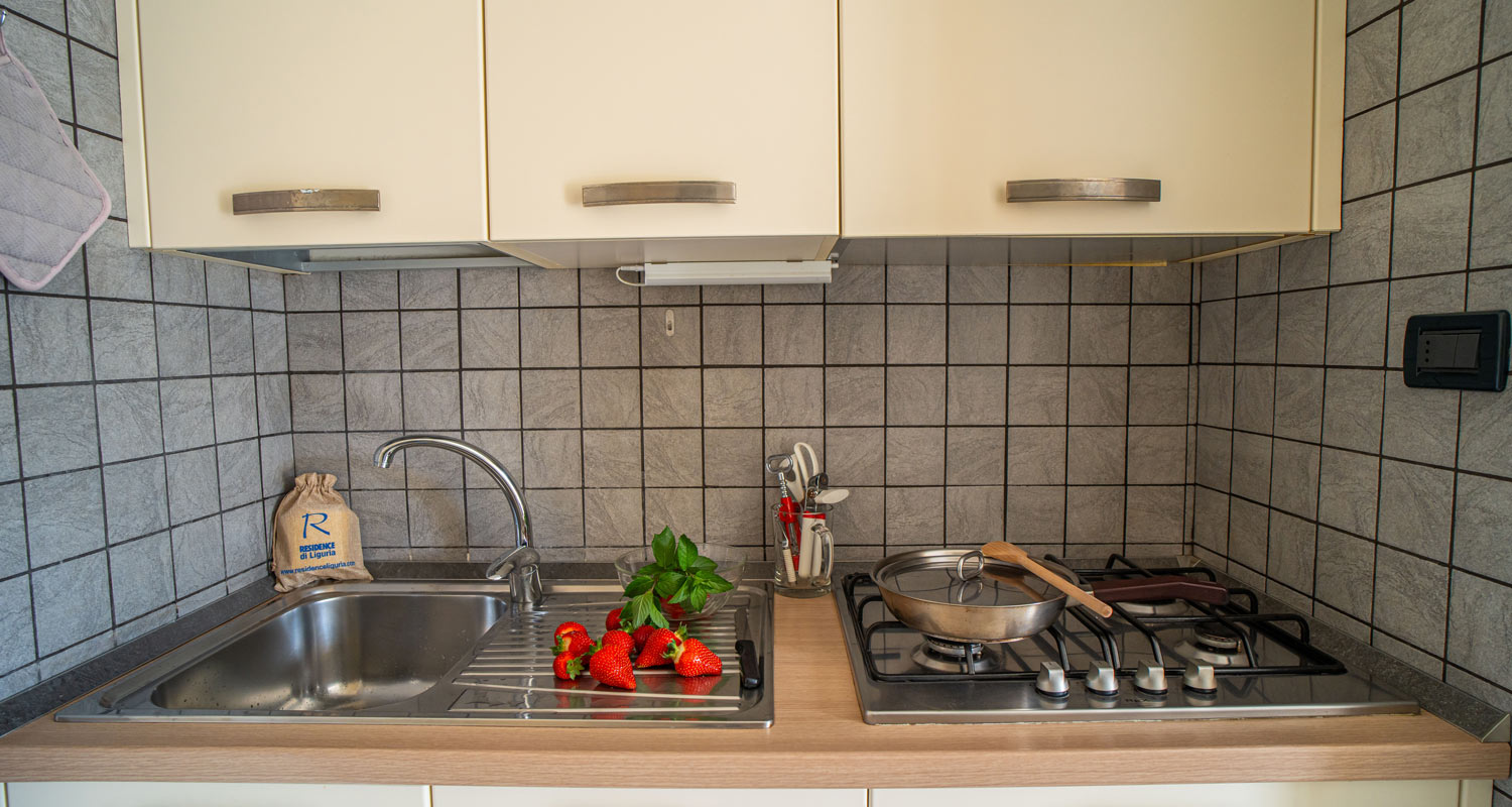 Interior of two roomed apartment B on the street side