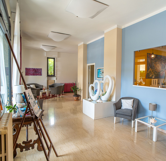 Interior of the convenience store at Residence La Palma