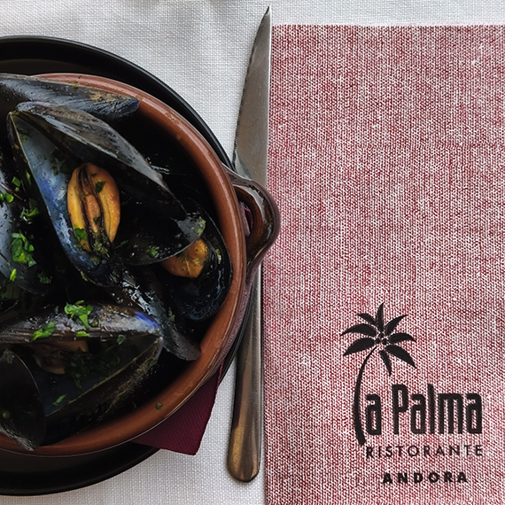 Foto dettaglio di un piatto del Ristorante La Palma